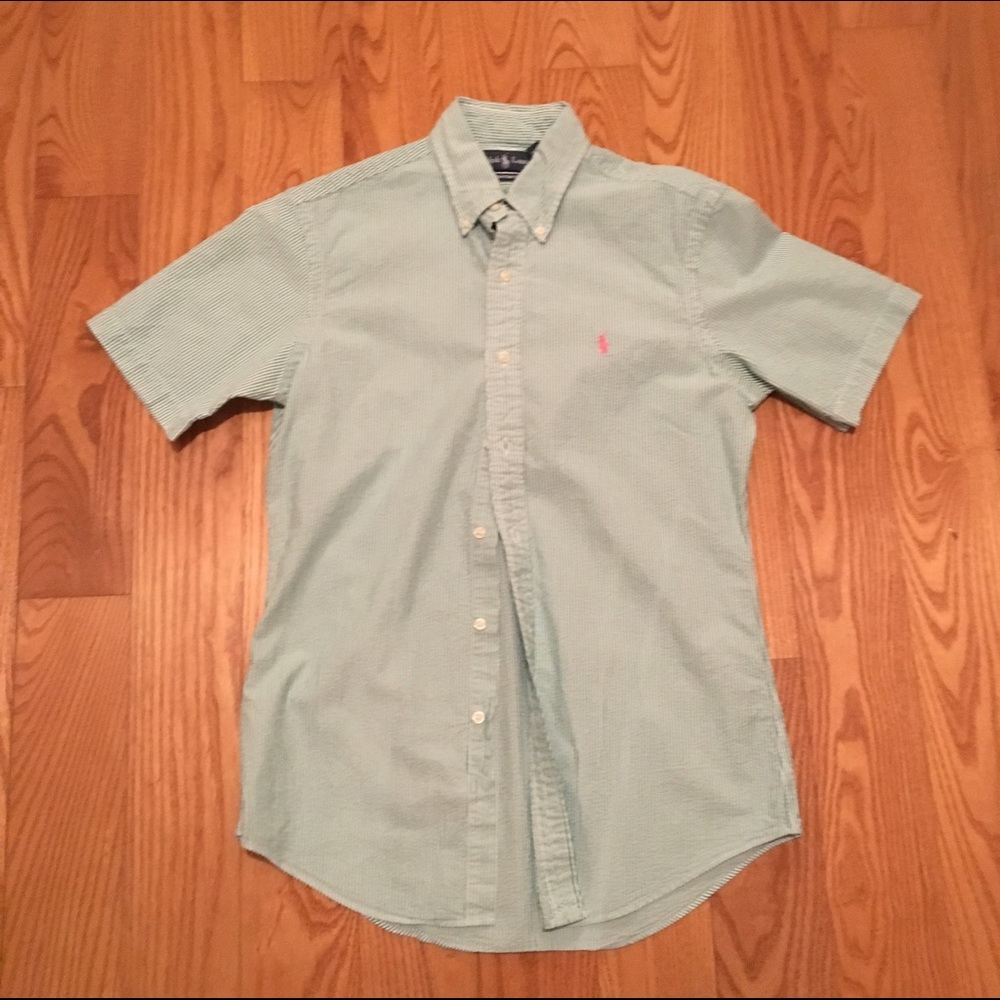 Polo Ralph Lauren Short Sleeved Button-Uo Shirt